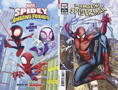 Cover Art for AMAZING SPIDER-MAN ( 2018-2022 )