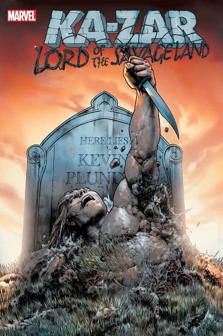 Cover Art for KA-ZAR LORD SAVAGE LAND