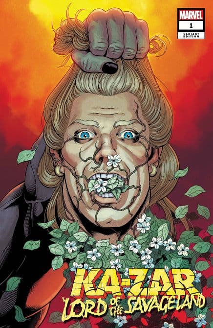 Cover Art for KA-ZAR LORD SAVAGE LAND