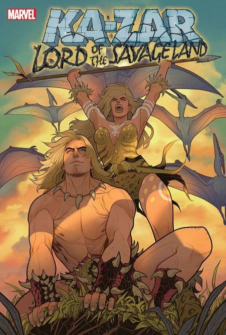 Cover Art for KA-ZAR LORD SAVAGE LAND