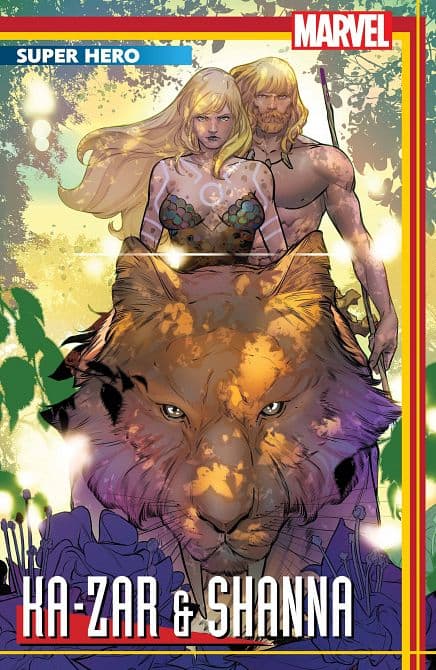 Cover Art for KA-ZAR LORD SAVAGE LAND