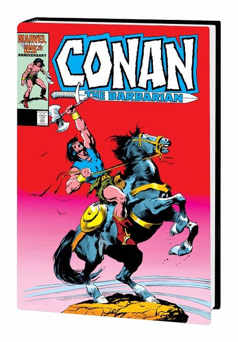 CONAN BARBARIAN ORIG MARVEL YRS OMNIBUS HC VOL 07 DM VARIANT NOWLAN COVER