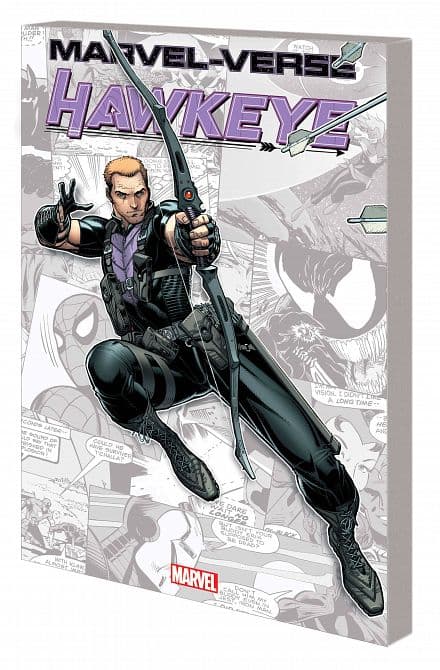 Cover Art for MARVEL-VERSE GN TP HAWKEYE