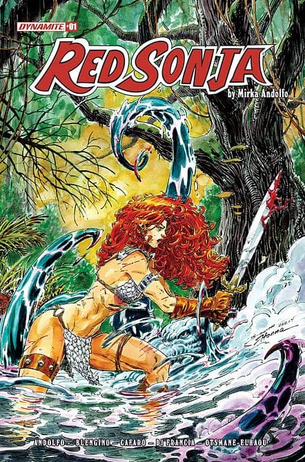 Cover Art for RED SONJA ( 2021 )