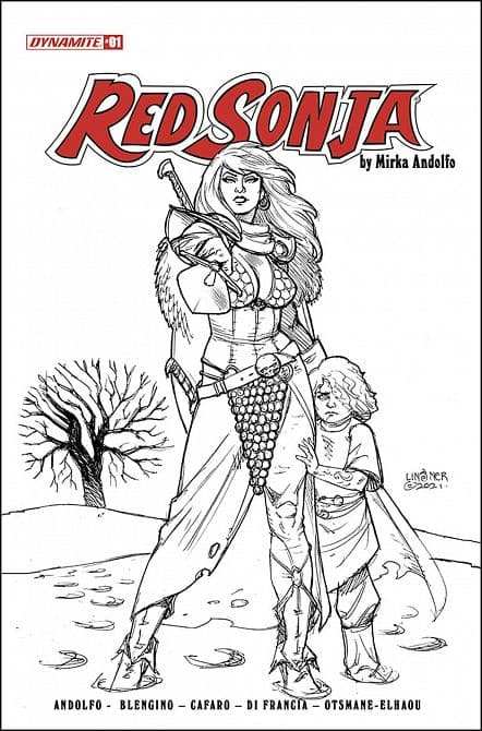 Cover Art for RED SONJA ( 2021 )