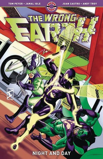 Cover Art for WRONG EARTH NIGHT AND DAY TP
