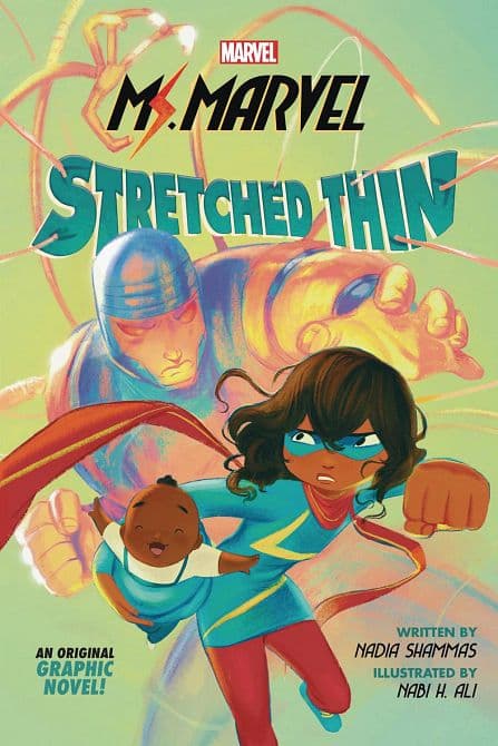 Cover Art for MS MARVEL STRETCHED THIN GN