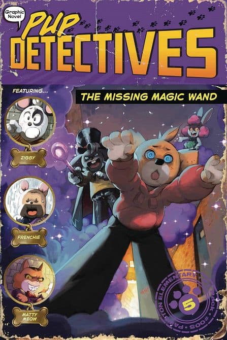 Cover Art for PUP DETECTIVES HC GN VOL 05 MISSING MAGIC WAND