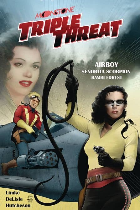 Cover Art for MOONSTONE TRIPLE THREAT PROSE NOVEL SC