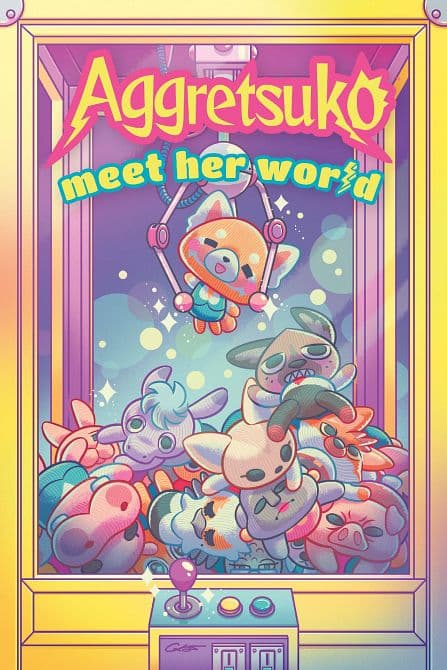 Cover Art for AGGRESTUKO MEET HER WORLD HC