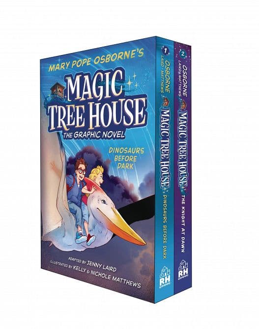 Cover Art for MAGIC TREE HOUSE BOX SET GN VOL 1 & 2