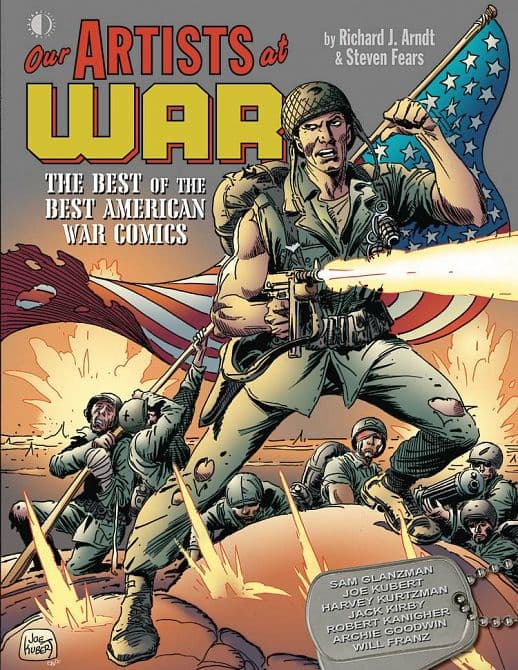 Cover Art for OUR ARTISTS AT WAR BEST AMERICAN WAR COMICS SC