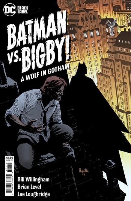 Cover Art for BATMAN VS BIGBY A WOLF IN GOTHAM