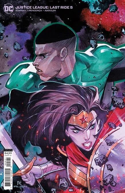 Cover Art for JUSTICE LEAGUE LAST RIDE