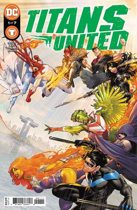 Cover Art for TITANS UNITED