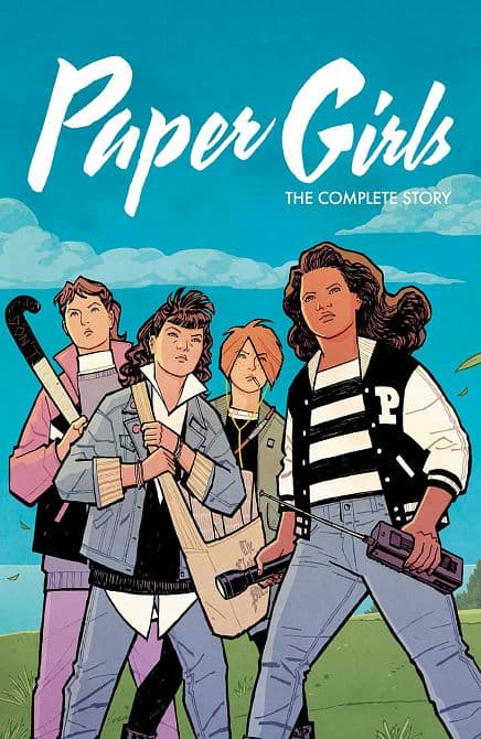 Cover Art for PAPER GIRLS COMPLETE STORY TP
