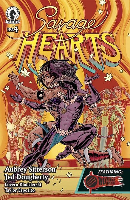 Cover Art for SAVAGE HEARTS
