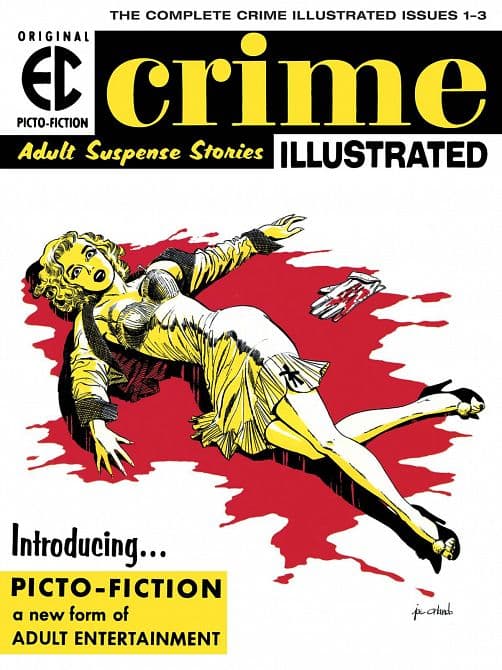 Cover Art for EC ARCHIVES CRIME ILLUSTRATED HC