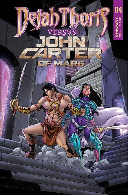 Cover Art for DEJAH THORIS VS JOHN CARTER OF MARS