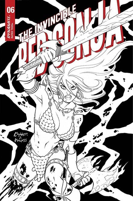 Cover Art for INVINCIBLE RED SONJA