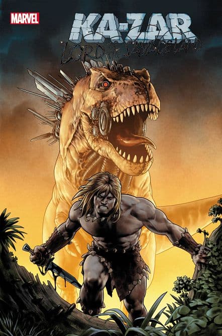 Cover Art for KA-ZAR LORD SAVAGE LAND