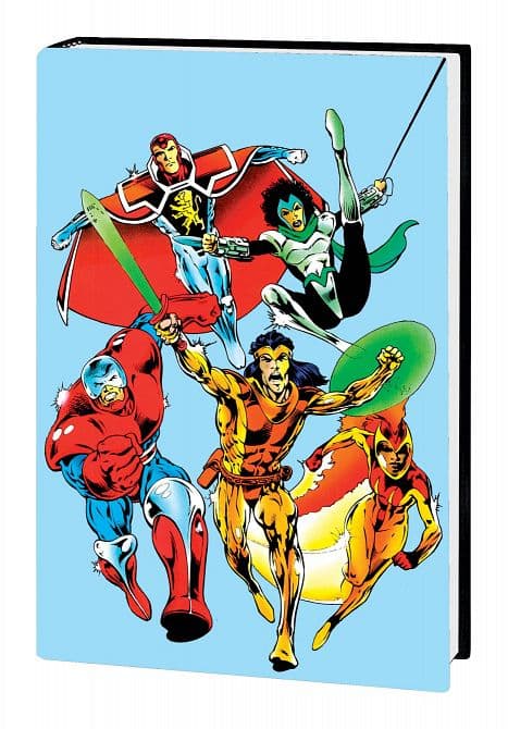 Cover Art for KNIGHTS OF PENDRAGON OMNIBUS HC DAVIS SECOND SERIES DM VARIANT