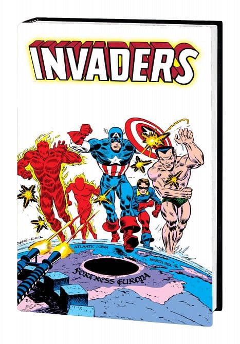 Cover Art for INVADERS OMNIBUS HC ROBBINS CVR