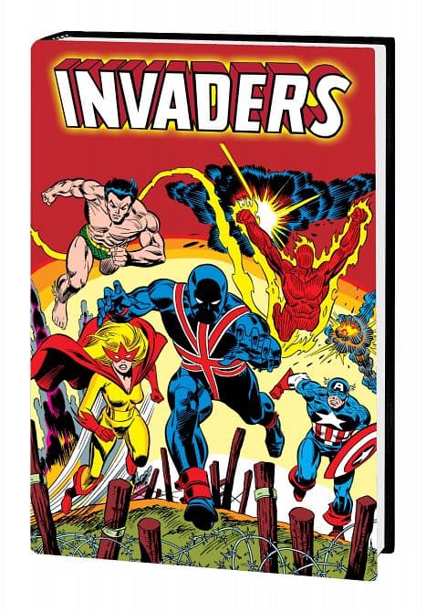 Cover Art for INVADERS OMNIBUS HC KANE DM VARIANT