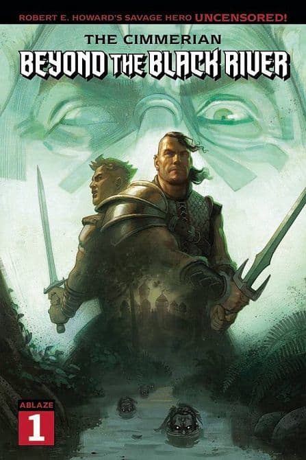 Cover Art for CIMMERIAN BEYOND THE BLACK RIVER