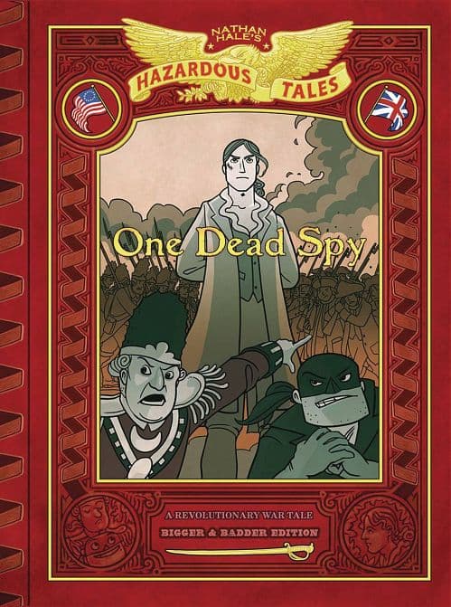 Cover Art for NATHAN HALES HAZARDOUS TALES BIGGER BADDER GN ONE DEAD SPY