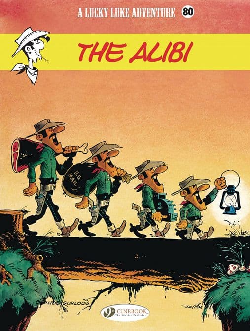 Cover Art for LUCKY LUKE TP VOL 80 THE ALIBI