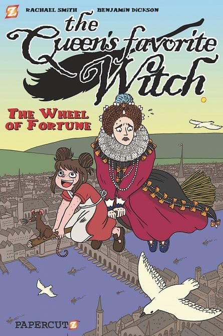 Cover Art for QUEENS FAVORITE WITCH HC VOL 01 WHEEL OF FORTUNE