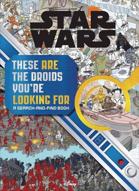 Cover Art for STAR WARS THESE ARE DROIDS YOURE LOOKING SEARCH & FIND HC