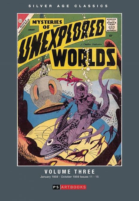 Cover Art for SILVER AGE CLASSICS MYSTERIES UNEXPLORED WORLDS HC VOL 03