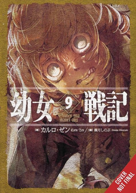 Cover Art for SAGA OF TANYA EVIL LIGHT NOVEL SC VOL 09