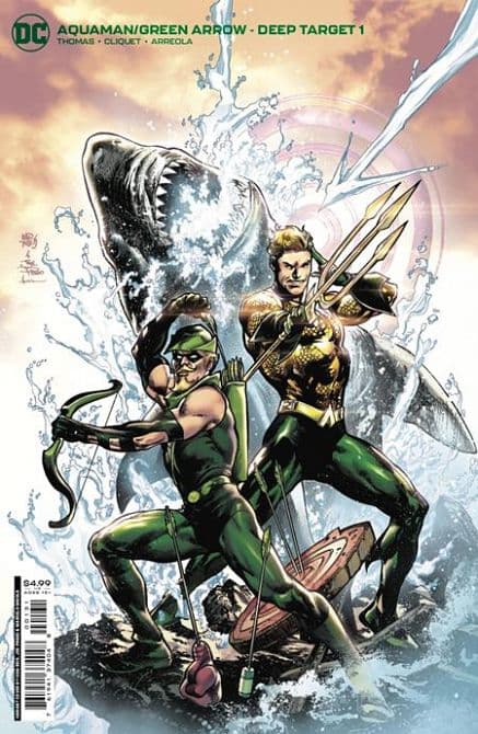Cover Art for AQUAMAN GREEN ARROW DEEP TARGET