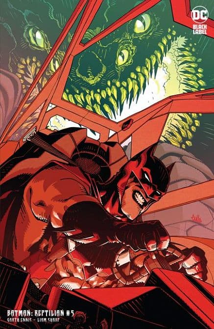 Cover Art for BATMAN REPTILIAN