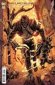 Cover Art for BATMAN VS BIGBY A WOLF IN GOTHAM