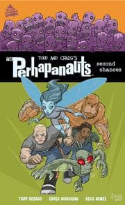 Cover Art for PERHAPANAUTS SECOND CHANCES TP