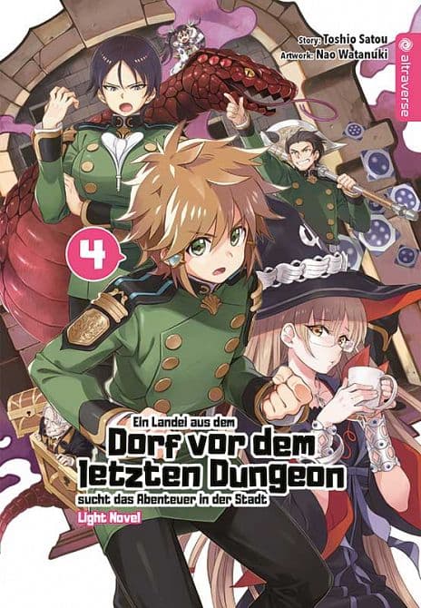 Cover Art for EIN LANDEI AUS DEM DORF VOR DEM LETZTEN DUNGEON SUCHT DAS ABENTEUER IN DER STADT LIGHT NOVEL