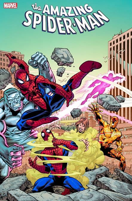 Cover Art for AMAZING SPIDER-MAN ( 2018-2022 )