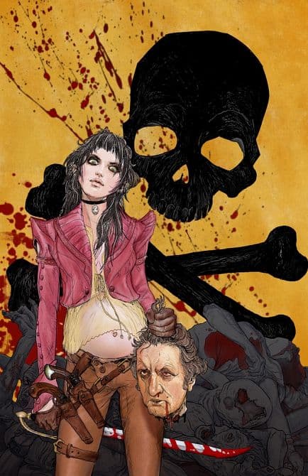Cover Art for PYRATE QUEEN