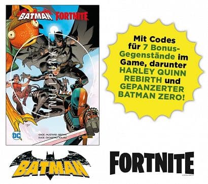 Cover Art für BATMAN/FORTNITE: NULLPUNKT PAPERBACK ( SC )