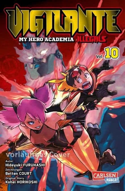 Cover Art for VIGILANTE-MY HERO ACADEMIA ILLEGALS