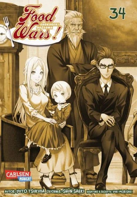 Cover Art for FOOD WARS-SHOKUGEKI NO SOMA