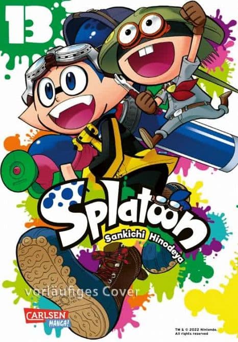 Cover Art for SPLATOON!