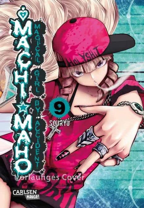 Cover Art for MACHIMAHO-MAGICAL GIRL BY ACCIDENT