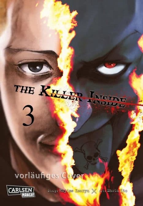 Cover Art for THE KILLER INSIDE