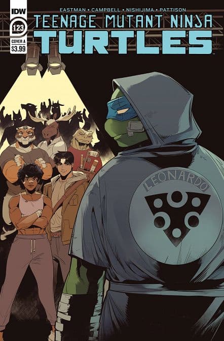 Cover Art for TEENAGE MUTANT NINJA TURTLES ONGOING