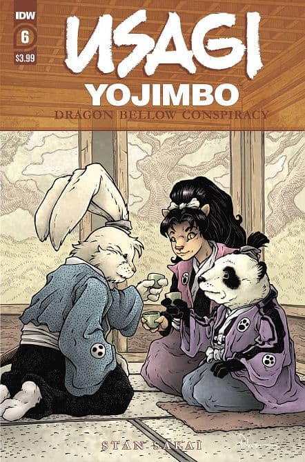 USAGI YOJIMBO DRAGON BELLOW CONSPIRACY